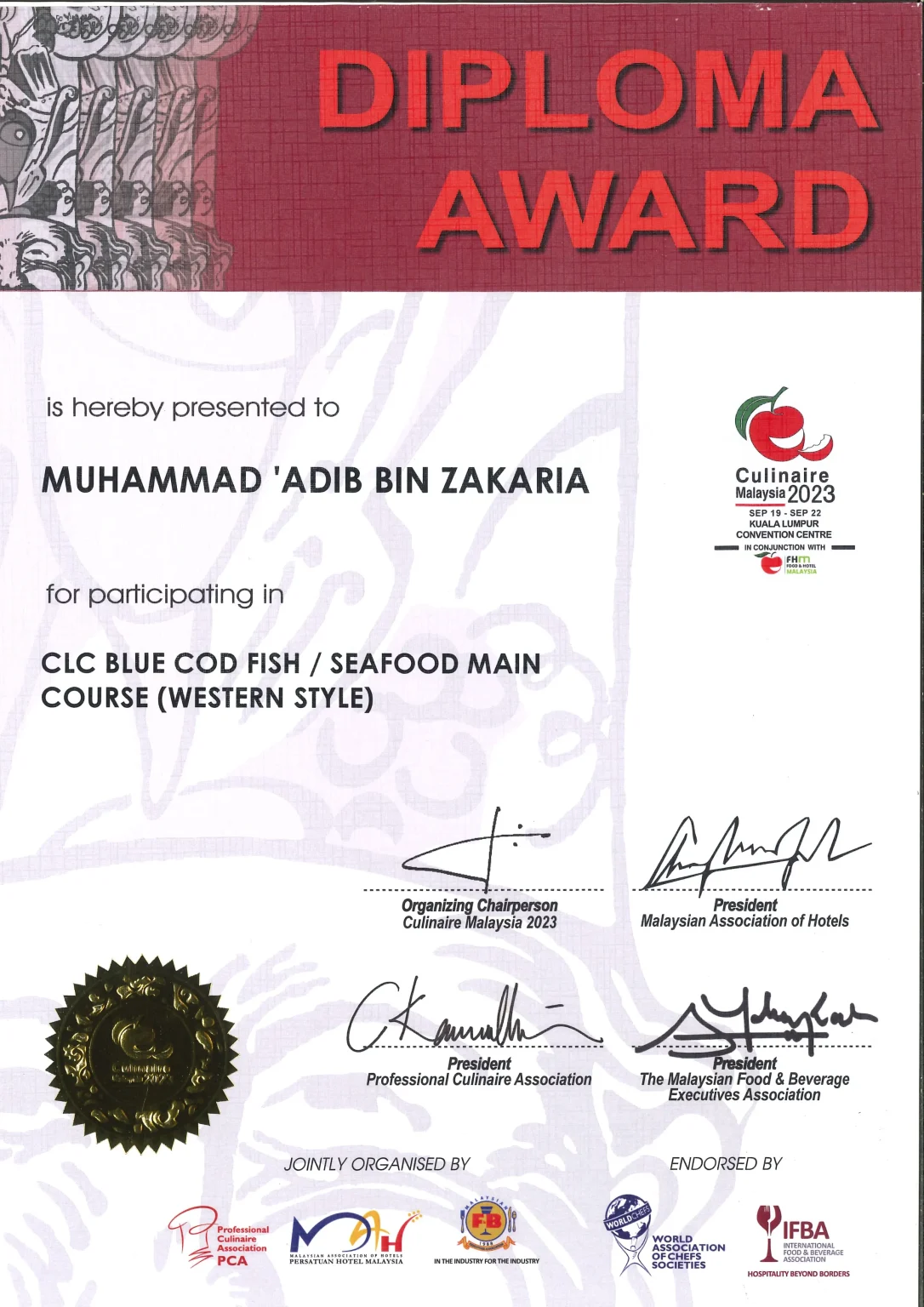 Certificate 2
